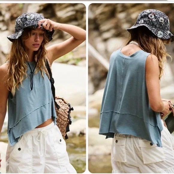 FP Movement Tempo UV Protection Tank - Summer Storm - Picture 3 of 3